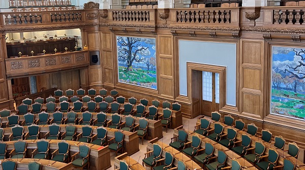 Folketingssalen på Christiansborg